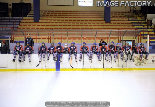 2015-01-18 Hockey Milano Rossoblu U12-Pinerolo (11-4)